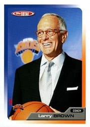 2005-06 Topps Total Base Set Larry Brown #399 card