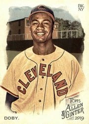 2019 Topps Allen & Ginter Base Set Larry Doby #359 card