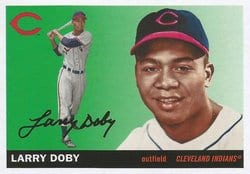 2020 Topps Archives Base Set Larry Doby #76 card