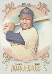 2021 Topps Allen & Ginter Base Set Larry Doby #87 card
