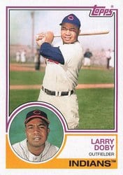 2021 Topps Archives Base Set Larry Doby #171 card
