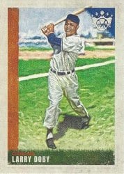 2022 Panini Diamond Kings Base Set Larry Doby #140 card