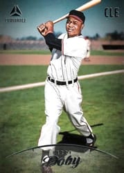 2023 Panini Chronicles Luminance Larry Doby #8 card