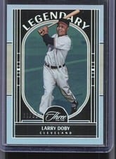 2024 Panini Three and Two Legendary Larry Doby #4 card