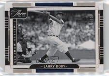 2024 Panini Three and Two Timeless Moments Larry Doby #15 card