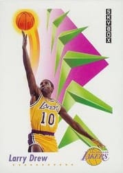 1991-92 SkyBox Base Set Larry Drew #135 card