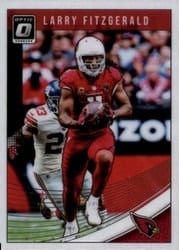 2018 Donruss Optic Base Set Larry Fitzgerald #2 card