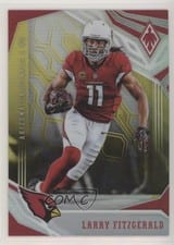 2018 Panini Phoenix Larry Fitzgerald Yellow #3 card