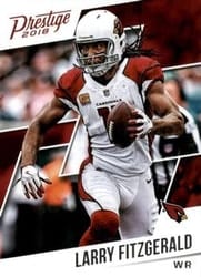 2018 Panini Prestige Base Set Larry Fitzgerald #28 card