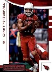 2018 Panini Rookies & Stars Base Set Larry Fitzgerald #27 card