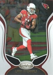 2019 Panini Certified Base Set Larry Fitzgerald #91 card