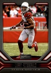 2019 Panini Playbook Base Set Larry Fitzgerald #91 card