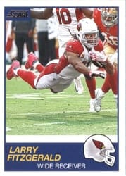 2019 Score Base Set Larry Fitzgerald #285 card