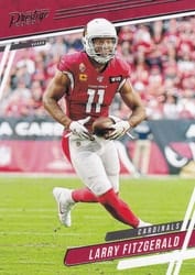 2020 Panini Prestige Base Set Larry Fitzgerald #48 card
