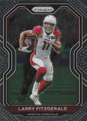 2020 Panini Prizm Base Set Larry Fitzgerald #263 card
