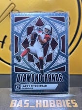 2025 Donruss Optic Diamond Hands Larry Fitzgerald #10 card