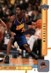 2001-02 Upper Deck Base Set Larry Hughes #50 card