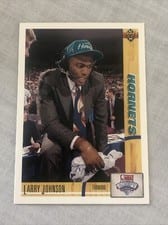 1991-92 Upper Deck Base Set Larry Johnson #2 card