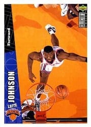 1996-97 Collector's Choice Base Set Larry Johnson #292 card