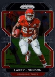 2021 Panini Prizm Base Set Larry Johnson #196 card