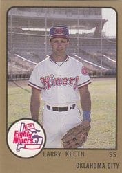 1988 ProCards Base Set Larry Klein #32 card