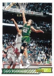 1992-93 Upper Deck Base Set Larry Krystkowiak #72 card