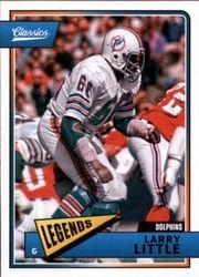 2018 Panini Classics Base Set Larry Little #144 card