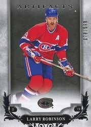2018-19 Upper Deck Artifacts Base Set Larry Robinson #140 card