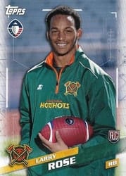 2019 Topps AAF Base Set Larry Rose #117 card