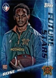 2019 Topps AAF Future Stars Larry Rose #FS-3 card