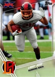 2020 Topps XFL Base Set Larry Rose #104 card