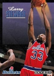 1992-93 SkyBox Base Set Larry Stewart #254 card