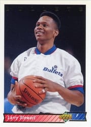 1992-93 Upper Deck Base Set Larry Stewart #226 card