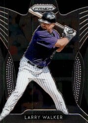 2019 Panini Prizm Base Set Larry Walker #296 card