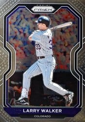2021 Panini Prizm Base Set Larry Walker #69 card