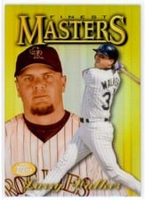 2021 Topps Finest 1997 Masters Larry Walker #97FM-LW card