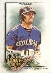 2022 Topps Allen & Ginter Base Set Larry Walker #23 card