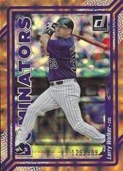 2023 Donruss Dominators Larry Walker #D5 card