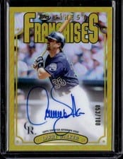 2023 Finest Flashbacks Autographs Larry Walker #182 card