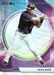 2023 Panini Chronicles Recon Larry Walker #24 card