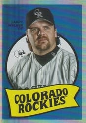 2023 Topps Archives 1969 Team History Foil Larry Walker #69T-21 card