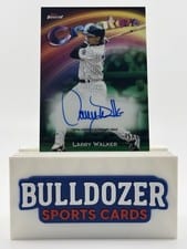 2025 Finest Creators Autograph Larry Walker #CAV-LW card
