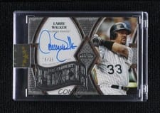2025 Topps Five Star Preeminent Power Autographs Larry Walker #PEP-LW card