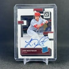 2022 Donruss Optic Rated Rookies Signatures Lars Nootbaar #RRS-LN card