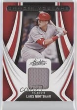 2022 Panini Absolute Rookie Threads Lars Nootbaar #RT-LN card