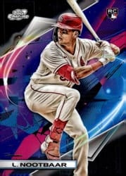 2022 Topps Cosmic Chrome Base Set Lars Nootbaar #174 card