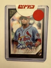 2022 Topps Gallery Rookie Autographs Lars Nootbaar #RA-LN card