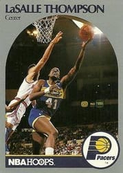 1990-91 Hoops Base Set LaSalle Thompson #140 card