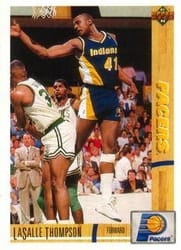 1991-92 Upper Deck Base Set LaSalle Thompson #218 card