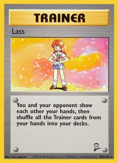 Base Set 2 Lass #104 card